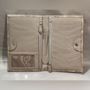 Brighton Bellissimo Heart Wallet with Snap Closure